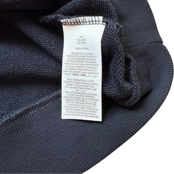 Boden Hattie Collar Sweatshirt Size 12 - Picture 12 of 12